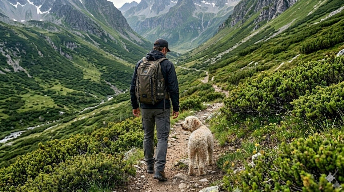 Una ruta por la montaña